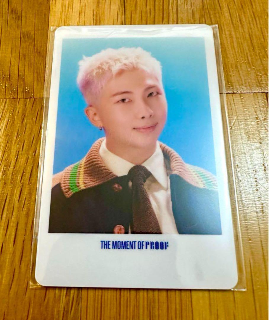 

[USED] BTS Proof Collectors Edition RM Nam Trading Card