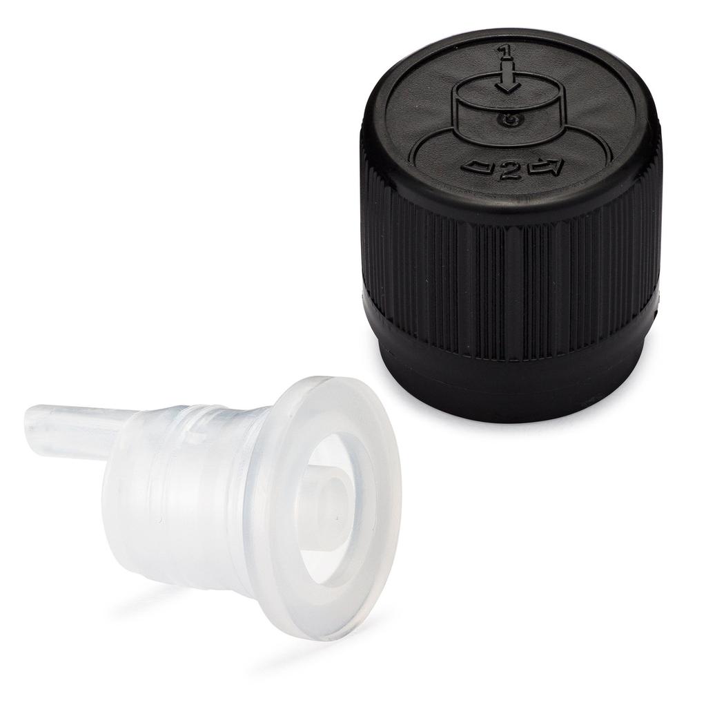 6x Tamper Evident and Child Resistant Closure