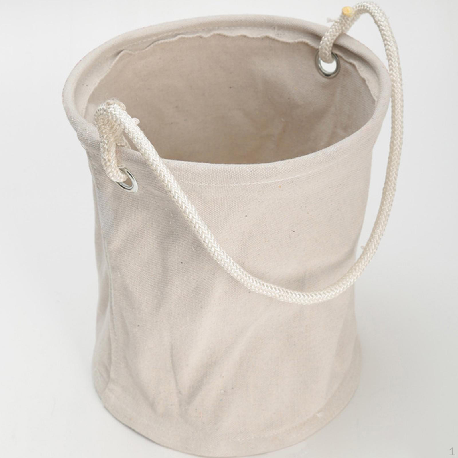 Канвасная сумка-ведро для инструментов Держатель оборудования Изолированный Универсальный органайзер для инструментов Хозяйственная сумка для 24x24x30cm