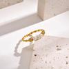 Freshwater Pearl Light Luxury Ring Elegant Finger Ring Simple Pearl Ring  Mother's Day Gift