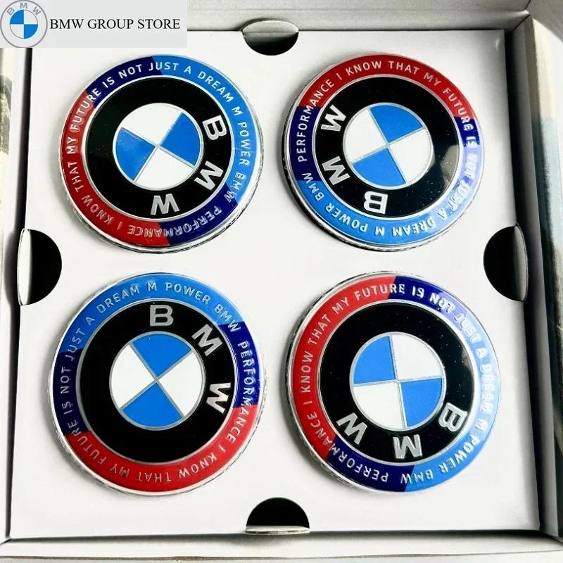 BMW GRUPA 4 szt. 56 MM 68 MM Pływające Dekielki do Felg fDla BMW M E39 E46 E60 E90 F10 F30 G32 G38 G01 G02 G05 F45 F46 F48 F49 F39 F90