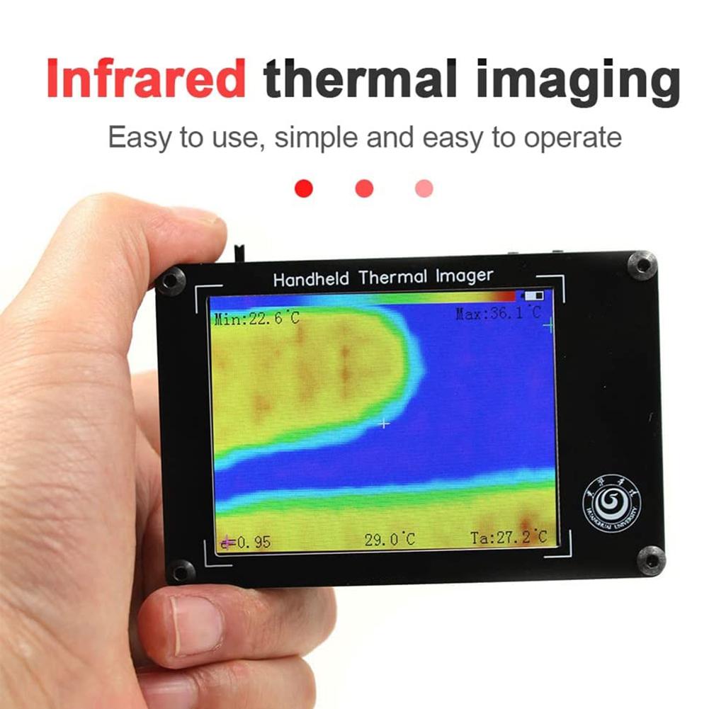 MLX90640 3,4palcový LCD digitální termokamera Kompaktní nástroj pro kontrolu termokamery