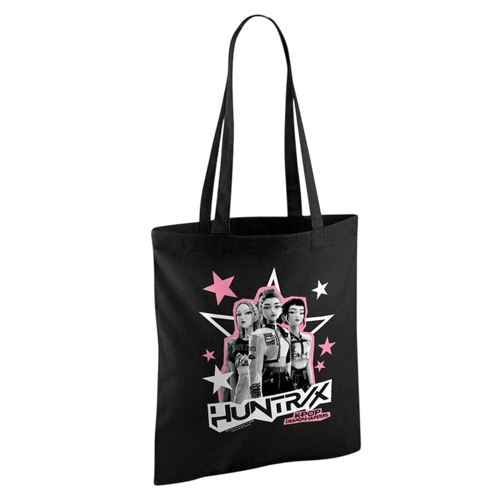 K-Pop Demon Hunters Huntrix Scrapbook Reusable Tote Bag