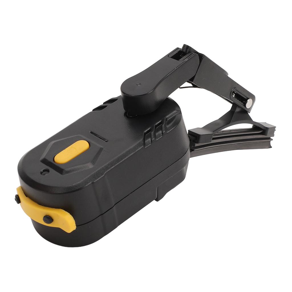 Motorcycle Helmet Wiper 2 Speed Rechargeable Universal Water Resistant Windshield Wiper for Motorcyc