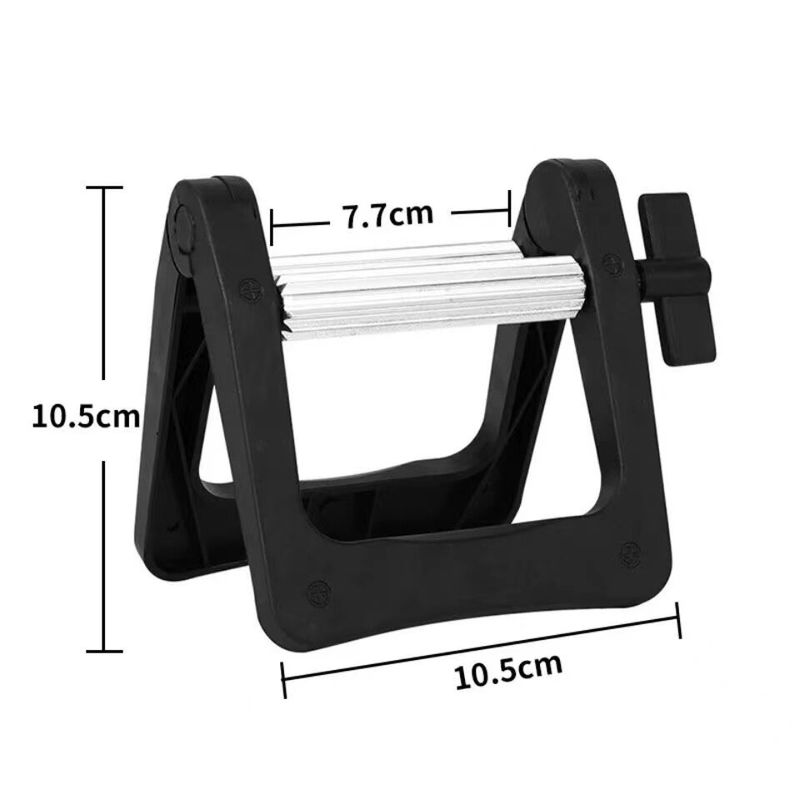 Toothpaste Squeezing Tool Small Sample Squeezer Manual Metal Paste Dispenser Hair Dye Paste Pigment Toothpaste Clip Stainless Steel