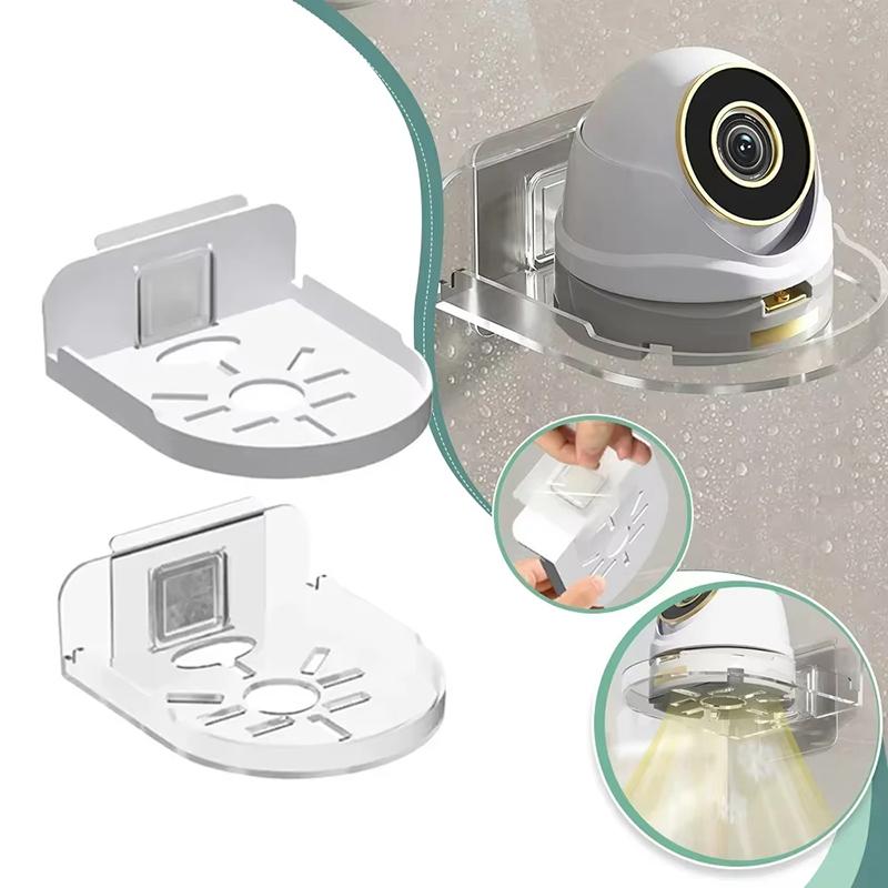 1/2Pcs Punch-Free Security Surveillance Camera Stand New Traceless Wall-Mounted Bracket Home Self-Adhesive Drill-free Fixer