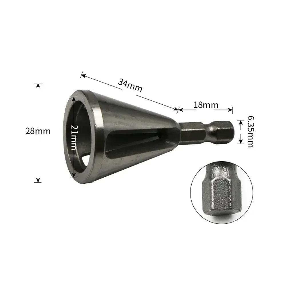 Stainless Steel External Chamfer Bit Repairs Damaged Bolts Remove Burr Tools Practical Metal Layer Shearing Cutter Accessories