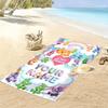 Name Custom CARE BEARS Print Beach Towel, Large Soft Quick Dry Towel for Beach Camping Swimming