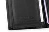 Men's Leather Wallet Kaletnik Szaniec Black Matte