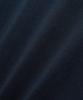 West Grand Boulevard Semi-Over Silket Cotton U-Neck Long Sleeve Deep Navy