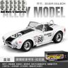 1:24 Alloy Metal Diecast Model Car Compatible With Ford Shelby Cobra 427 Supercar Desktop Display Simulation Miniatures Holiday