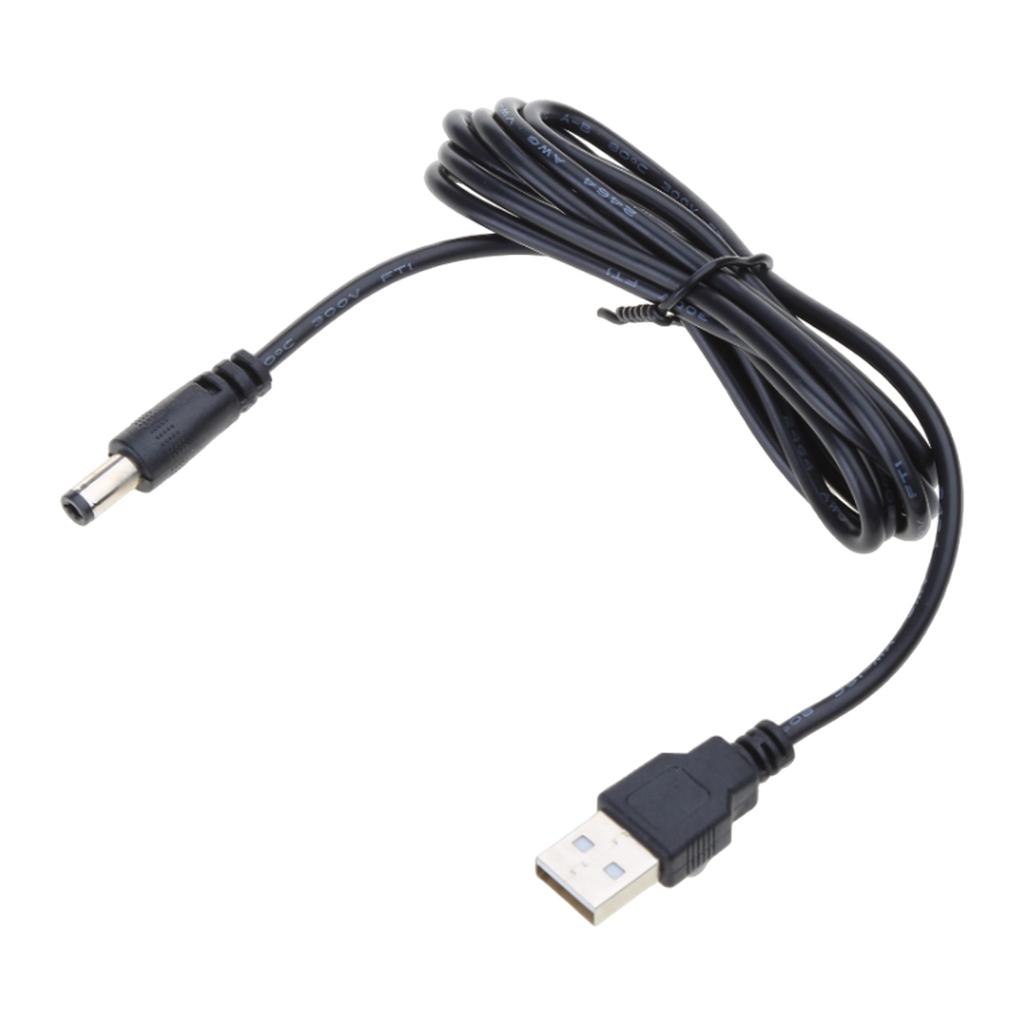 Universal 10 in 1 USB to DC5V Power Cable Kit with DC4017 5525 1735 TypeC Plugs 10 Adapter Power Charging Cord