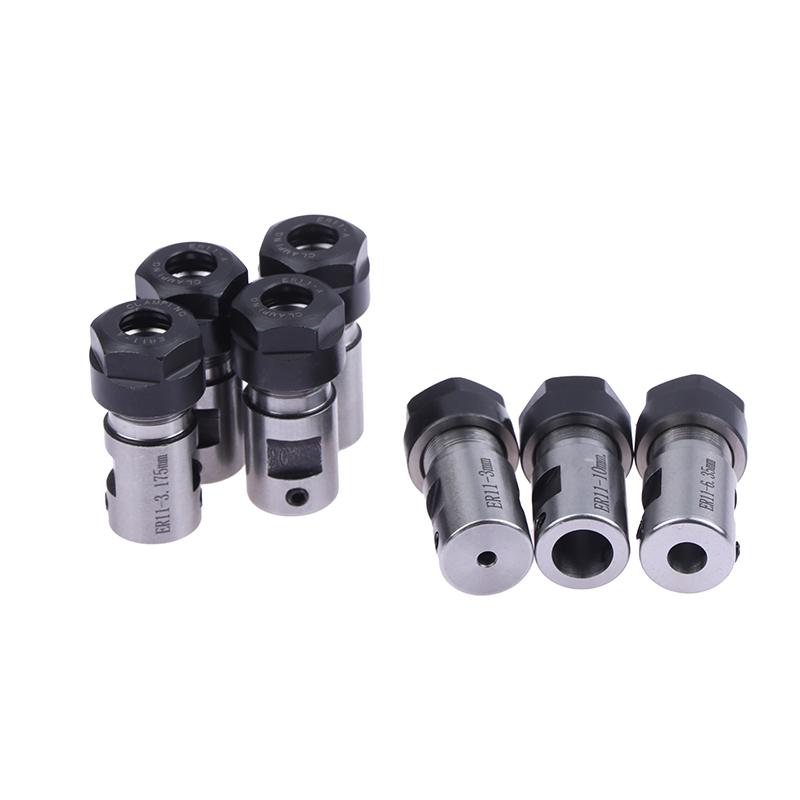 Er11 Chuck Spindle Motor Shaft Extension Rod Spindle Collet Lathe Tools Spindle Cutter Rod 3-10Mm Holder Inner