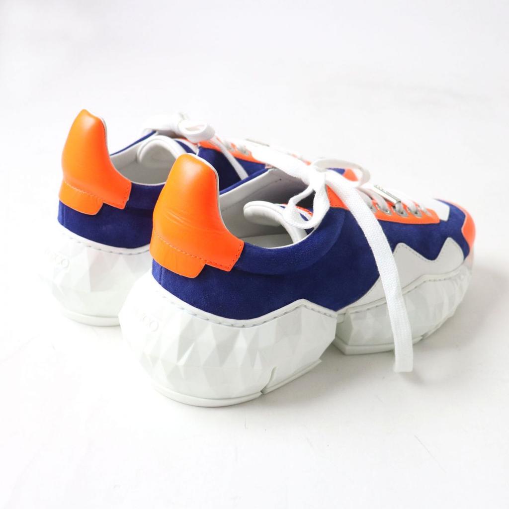 Pristine JIMMY CHOO sneakers multicolor Suede leather Women 36 Used