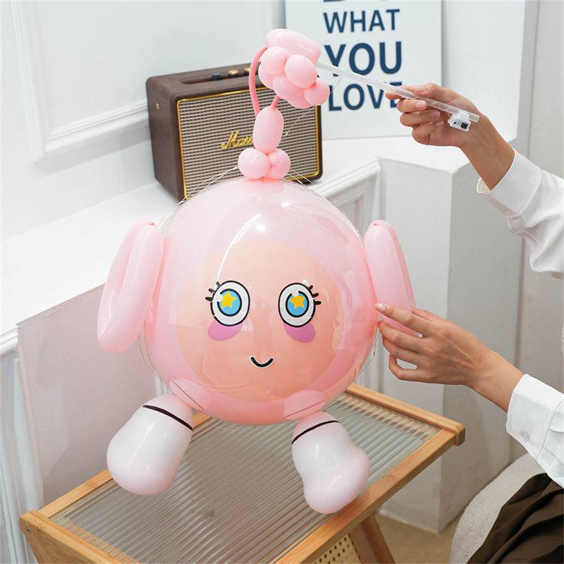 Cartoon Egg Waffle Lanterns: Luminous Bobo Balloons for Night Markets & Parties
