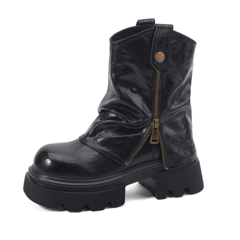 

Boots Woman Fashion Lightweight Shoes Woman Platform Woman Shoes New Short Ankle Boots Flat Winter Girls Boots Botas Mujer 40