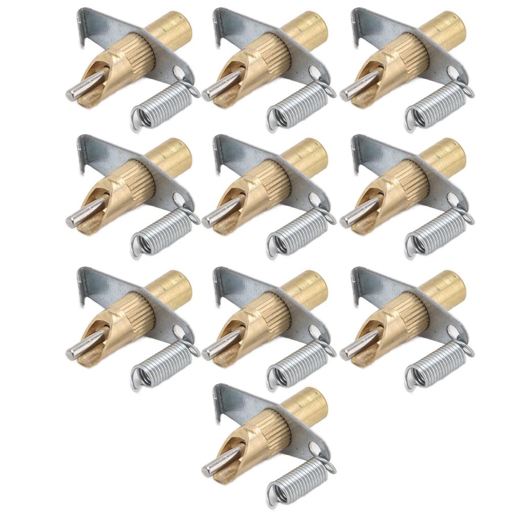 10 Stück Automatische Nippeltränke Futterspender Geflügel Tränksystem Zubehör für Kaninchen Nagetiere Ratten