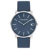 Elliot Series Watch Quartz Movement Leather Strap 41mm Blue Dial Men Watches 14602722