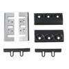 Practical Blades Electric Planer Blades Black Blade Clamp Planer Blade Clamp Tableting 6Pcs/Set For 1900B Electric Planer Metal