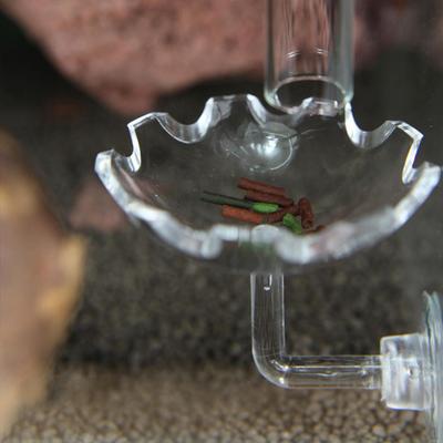 3Pcs Aquarium Feeding Food Dish Container Fish Feeder