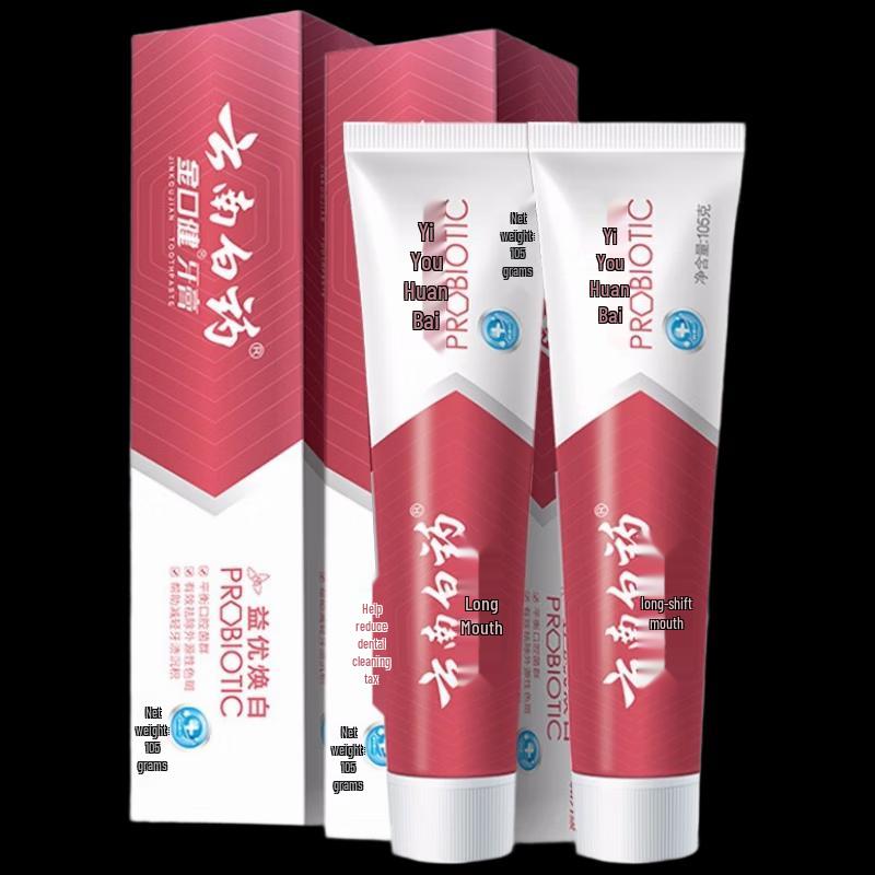 

Yunnan Baiyao Probiotic Whitening Toothpaste