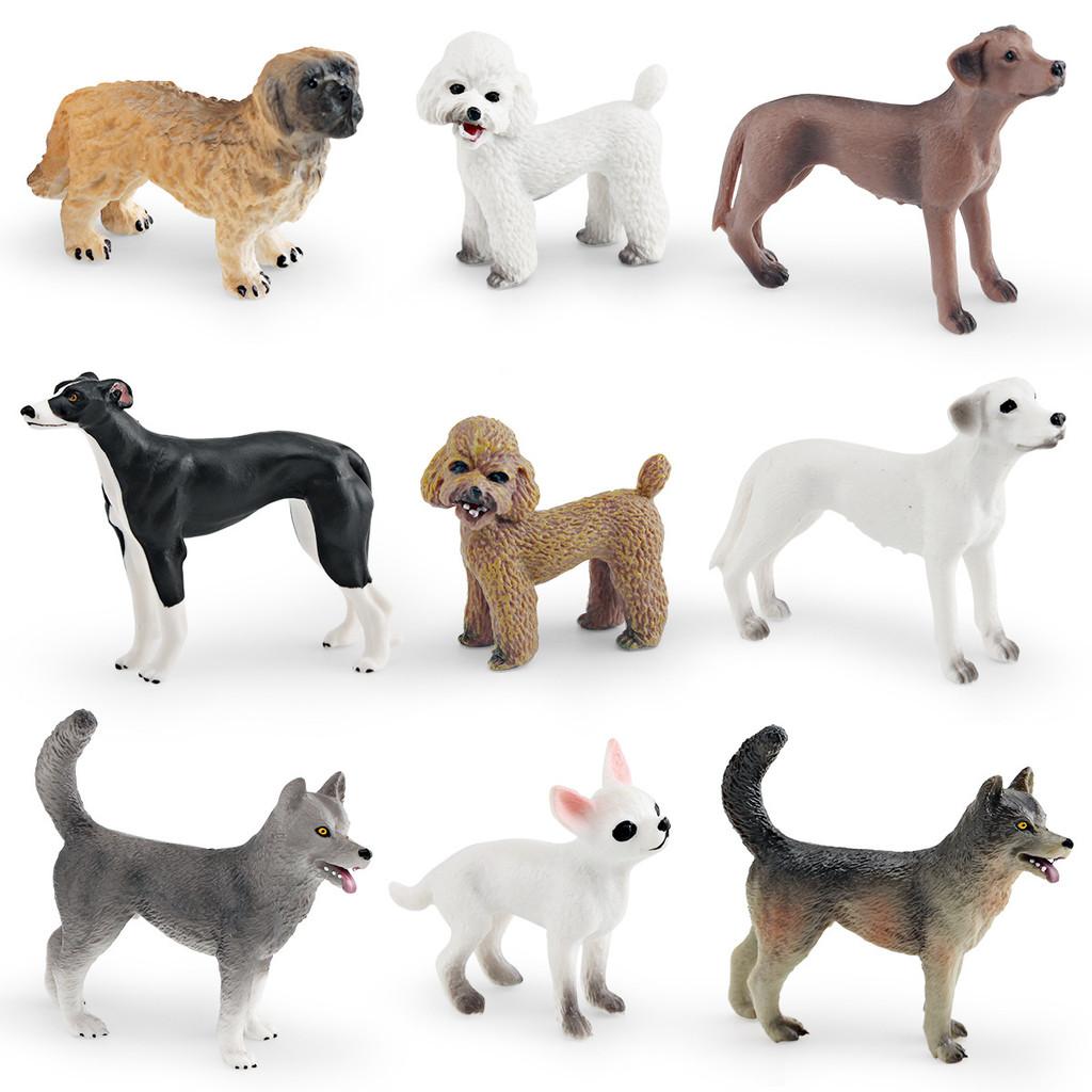 Pvc Toy Small Breed Dog Animal Model For Kids Play And Educational Use