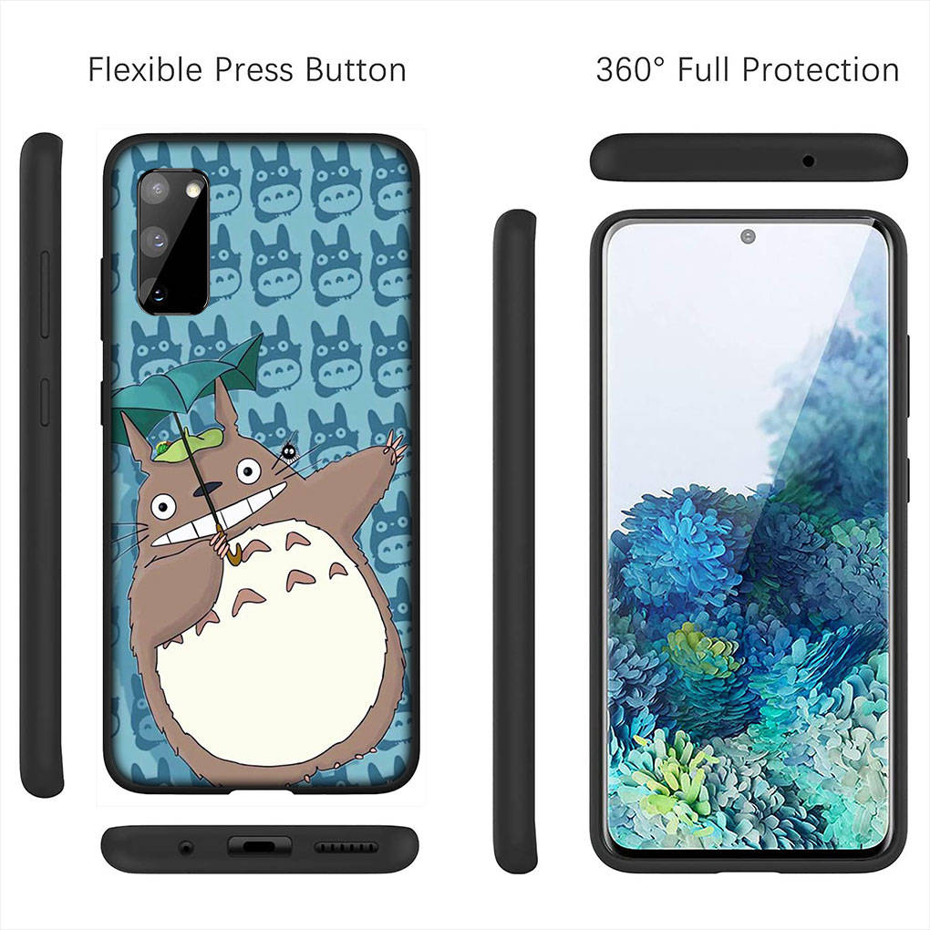 Hülle für iPhone 15 14 Xiaomi Redmi Note 13 12 11 Pro Max X 8 7 9 XR Samsung Galaxy S24 S23 S20 FE 9C 13C OPPO A15 Huawei Comics Totoro Handyhülle