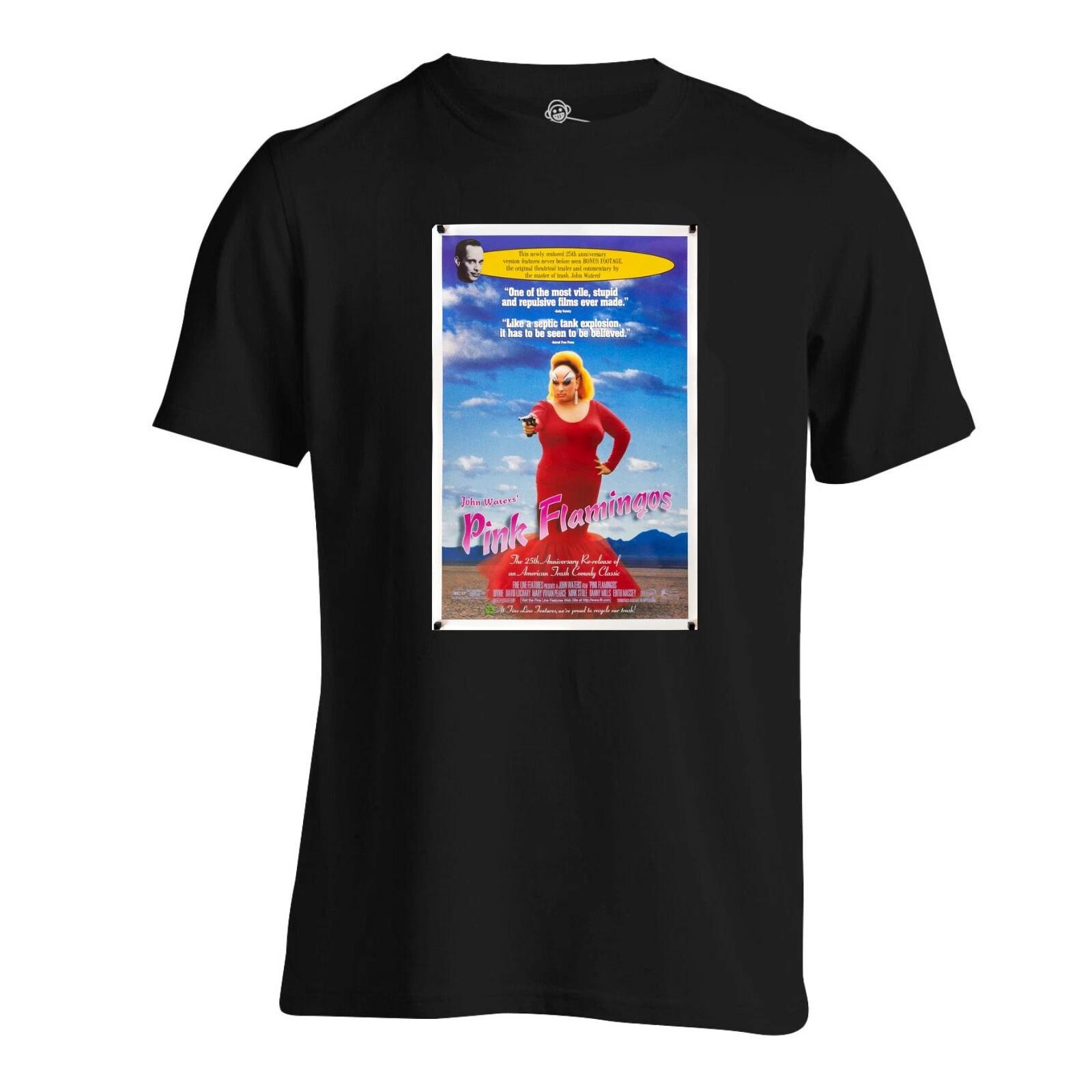Pink flamingos 1972 T Shirt Classic Movie Film Poster Print 2XL