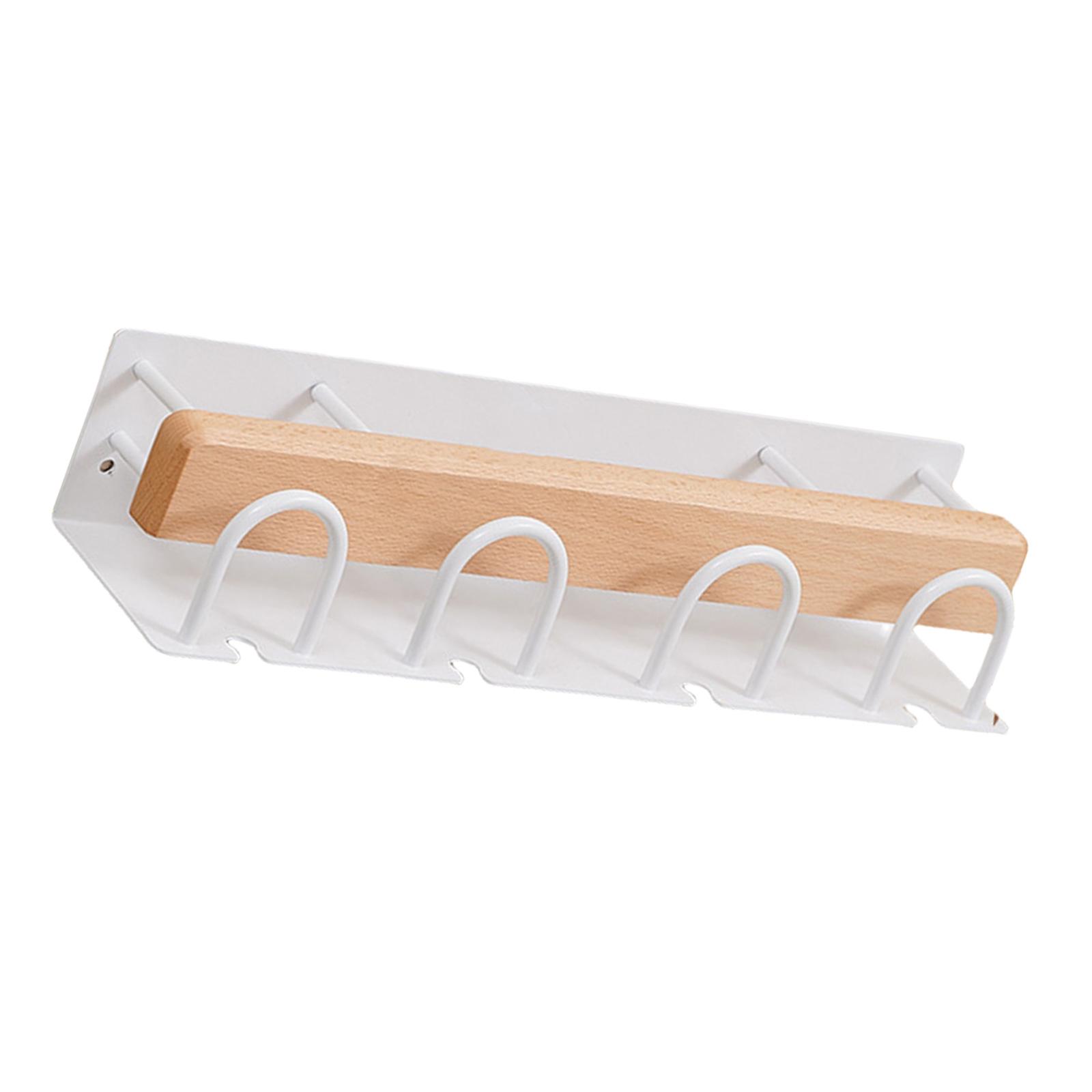 

Double Electric Toothbrush Holder Stand in Natural Wood and Space Aluminum Perfect for Family Bathroom Storage C белый