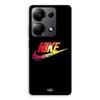 Phone Case - MANIACASE - Xiaomi Redmi Note 13 Pro 4G - Silicone - Flexible - Colorful Nike Logo