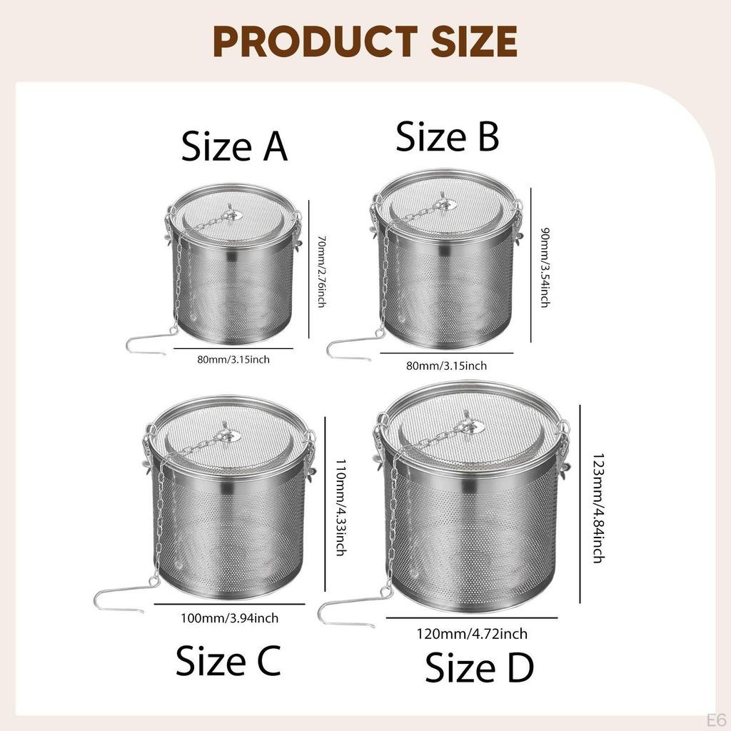 Stainless Steel Tea Infuser Mixing Fine Mesh Teas Ball