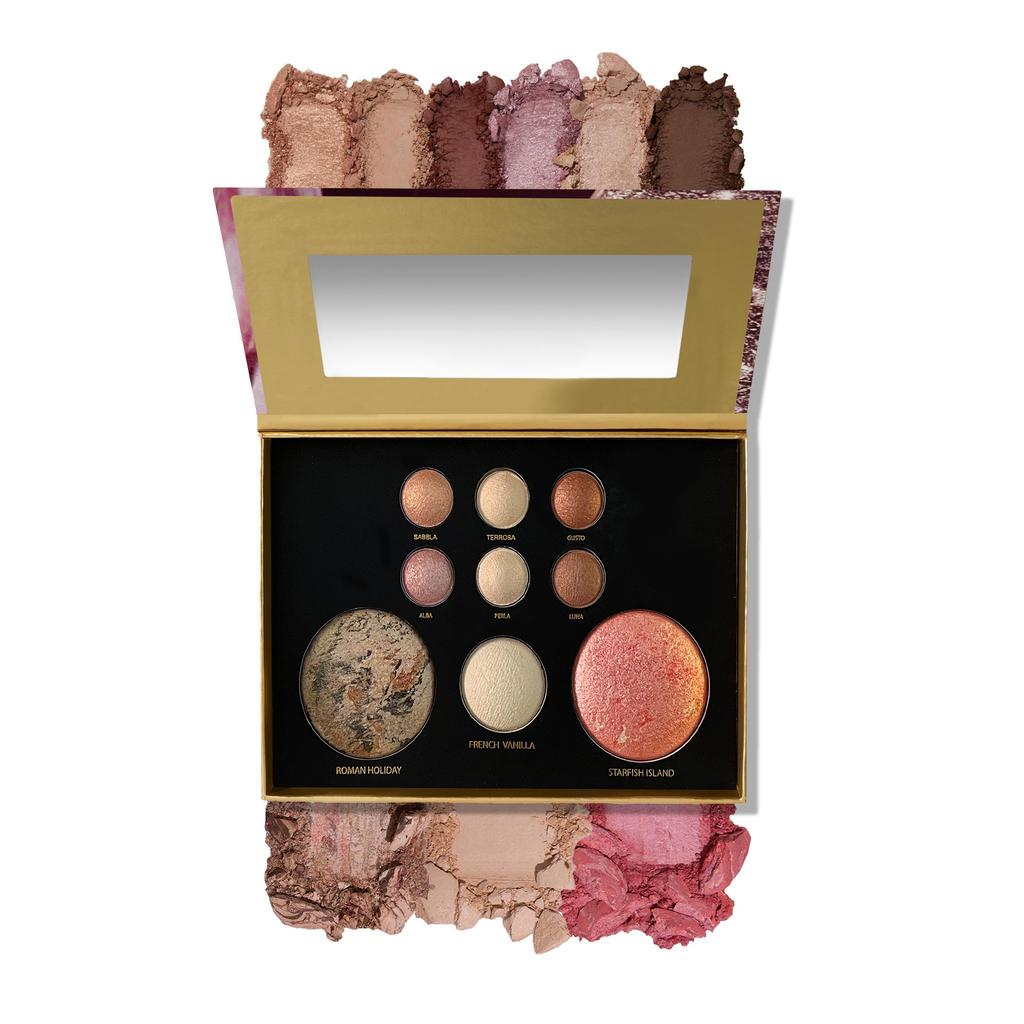 Multifunktionale 7-Farben-Make-up-Palette Matt Schimmer Highlight Kontur Rouge Alles in einer Palette