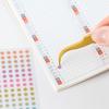 Hobonichi Techo TSUKI No Round Stickers Planner Accessories IRO/See-through (15mm)