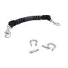 Diving Camera Lanyard Underwater Camera Rig Lanyard Straps Scuba Diving Light Camera Handle With Swivel Hooks and Clip