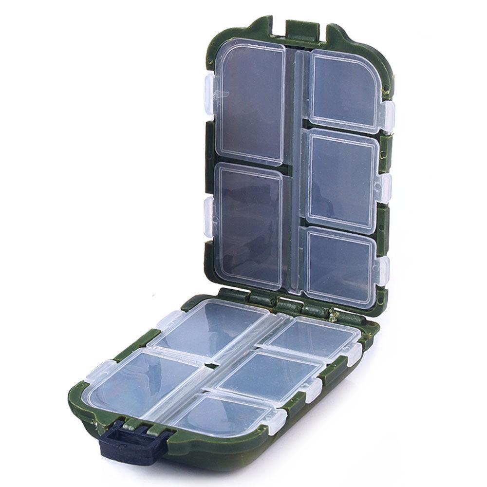 Fishing Tackle Box with 12 Compartments for Lures and Accessories