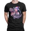 Twin Turbo Weihnachts-Dinosaurier T-Shirts Herren 100% Baumwolle T-Shirts O-Ausschnitt Uma Musume Pretty Derby Anime T-Shirts Kurzarm Kleidung