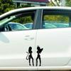 Car Sticker Vehicle Reflective Auto Personality Styling Angel Beauty Devil Sexy Girls for Car Trunk Decoration Motorcycle Decal