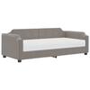 VidaXL Lit de jour avec matelas taupe 80x200 cm tissu 3197614
