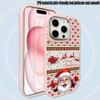 N109 Happy New Year Merry Christmas Design Soft Phone Cases for Samsung S24 S23+ A15 A35 A54 Infinix Hot 40i Plating Frame Camera Protector Back Cover