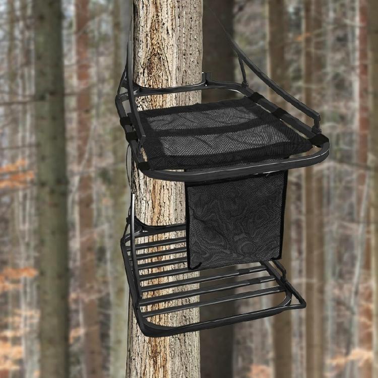 Universal Tree Stand Seat Ladder Tree Stand Seat with Pocket Tree Stand Replacement Mesh Seat Easy To Installation