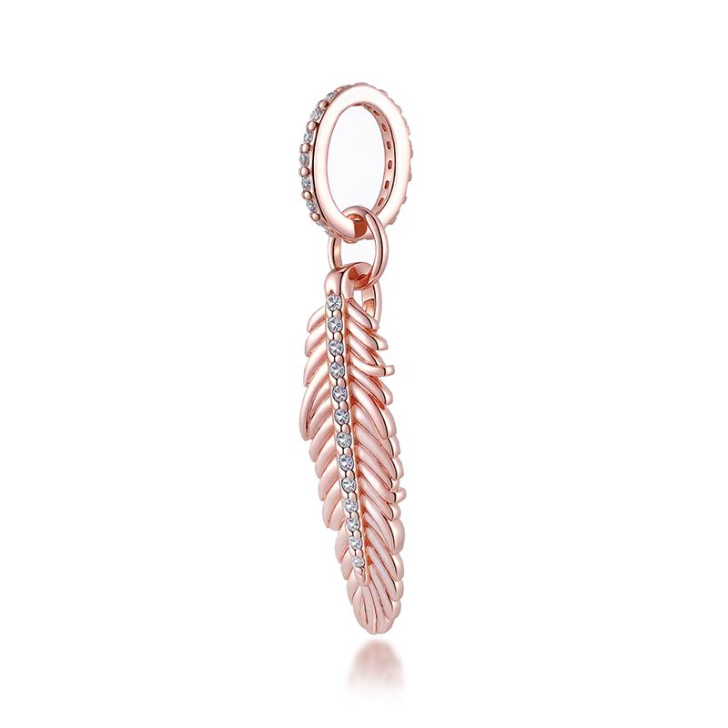 Rose Gold Multiple Series Charm Beadpendantapplicable To Original Plated Rose Gold Jewelry & Diy Making Fine Gift
