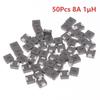 50Pcs 1Uh 2.2Uh 4.7Uh Integrated Mold Smd Inductor High Current Inductors For Pcb Circuit Electronic Power Supply Repair