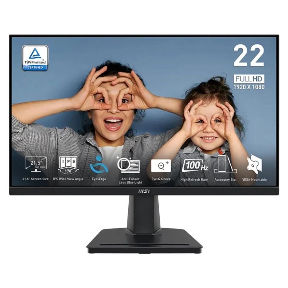 MSI PRO MP225 E12VL (1920 x 1080 Pixel, 21.45"), Monitor, Schwarz - Bild 4