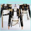 Costume de Cosplay Kpop Demon Hunters Zoey en Tissu Polyester pour Jeu de Rôle Anime