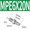 CJPB Serie Bohrung 4/6/10/15mm, Hub 5/10/15/20mm-B Miniatur-Mikro-Einfachwirkender Federzylinder mit Außengewinde