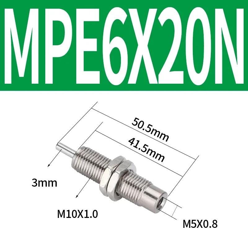 CJPB Serie Bohrung 4/6/10/15mm, Hub 5/10/15/20mm-B Miniatur-Mikro-Einfachwirkender Federzylinder mit Außengewinde