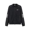 Emporio Armani EA7 Logo Printed Zip Casual Sports Suit Men suits Black 6DPV53-PJ16Z-1200