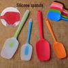 Semi-Transparent T-shaped Silicone Spatula & Scraper for Cake Baking