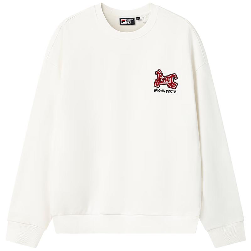 FILA Unisex  Ready to Take Off  Graphic Pullover Sweatshirt XL