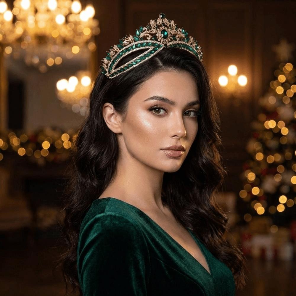 Baroque Style Wedding Crystal Crown Gorgeous Design Queen Crown Bridal Tiara  Bridal Accessories